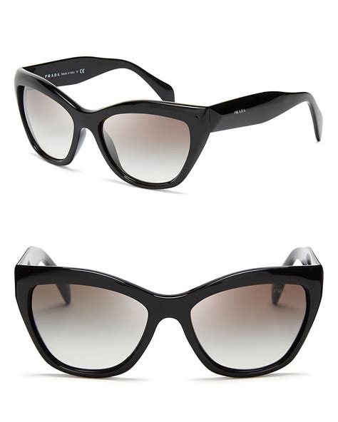 prada women's cat eye glasses|56mm cat eye sunglasses prada.